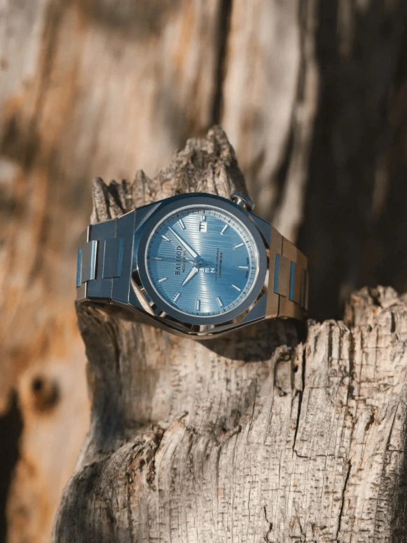 BA111OD,Chapter 7 40mm,40mm,Stainless Steel,Ice Blue,Automatic,Day,38hours,Chapter 7 Chronometer Frost Blue rubber strap