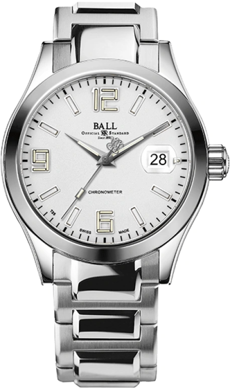 Ball Watch,Engineer II 40mm,40mm,Stainless Steel,Silver,Automatic,Date,Anti-magnetic,NM2026C,NM2026C-S4CAJ-SL