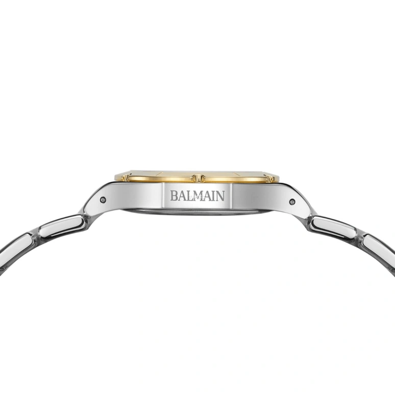巴尔曼,Be Balmain 31毫米,31毫米,精钢,银色,石英,日历,蓝宝石,水晶玻璃,B4992,B4992.39.12
