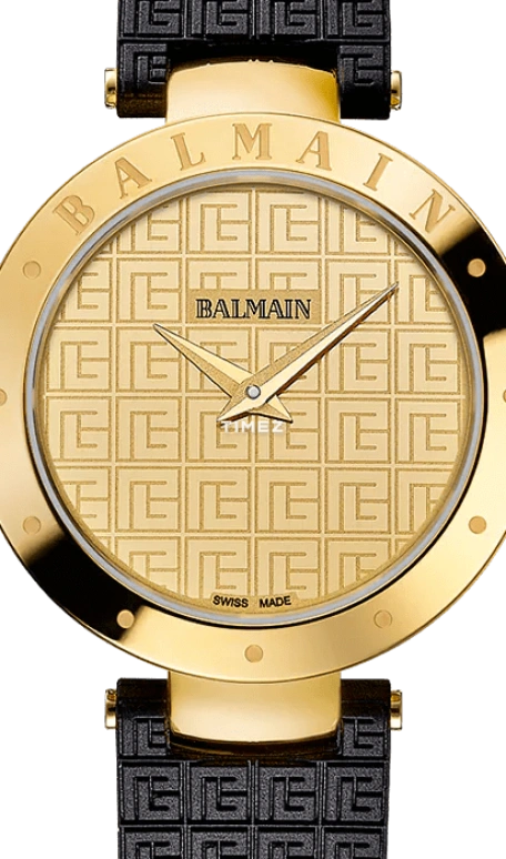 巴尔曼,Balmainia 33毫米,33毫米,精钢,黄金色,石英,蓝宝石,水晶玻璃,圆形,B4250,B4250.32.27