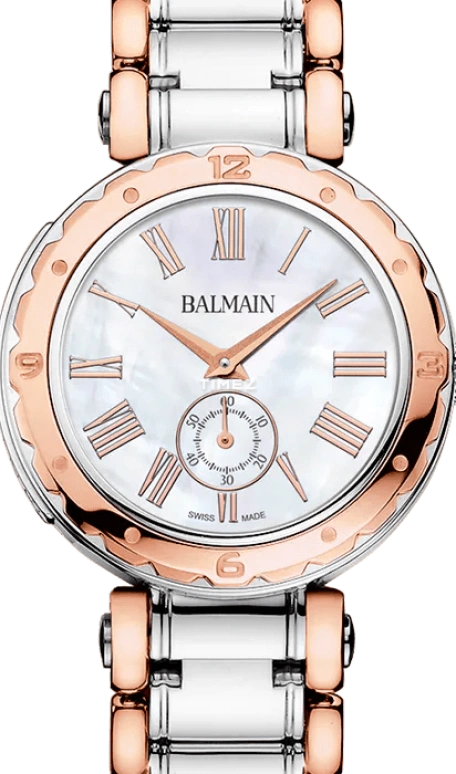 巴尔曼,Balmainia 32毫米,32毫米,精钢,银白色,石英,蓝宝石,水晶玻璃,圆形,B4558,B4558.33.82