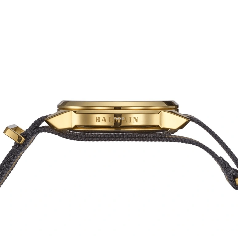 Balmain,Madrigal 42mm,42mm,Stainless Steel,Black,Quartz,Chronograph,Day,B7480,B7480.31.64