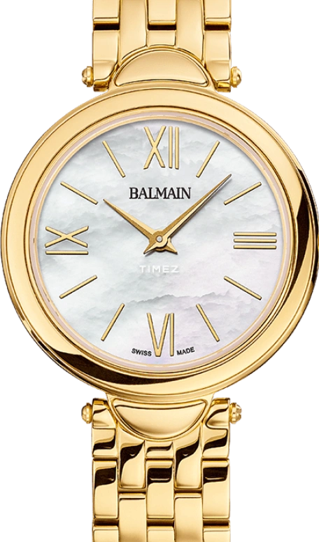 Balmain,Haute Elegance 29mm,29mm,Stainless Steel,Silver White,Quartz,Sapphire,Crystal Glass,Round,B8150,B8150.33.82
