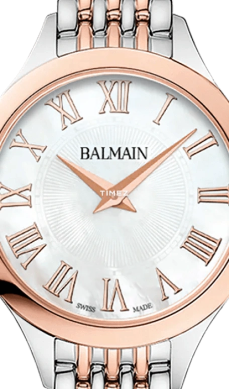 巴尔曼,Balmain de Balmain 29毫米,29毫米,精钢,银白色,石英,26280小时,蓝宝石,水晶玻璃,B3918,B3918.33.82