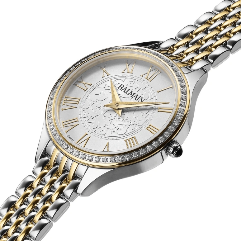 巴尔曼,Balmain de Balmain 29毫米,29毫米,精钢,银色,石英,26280小时,蓝宝石,水晶玻璃,B3917,B3917.39.12