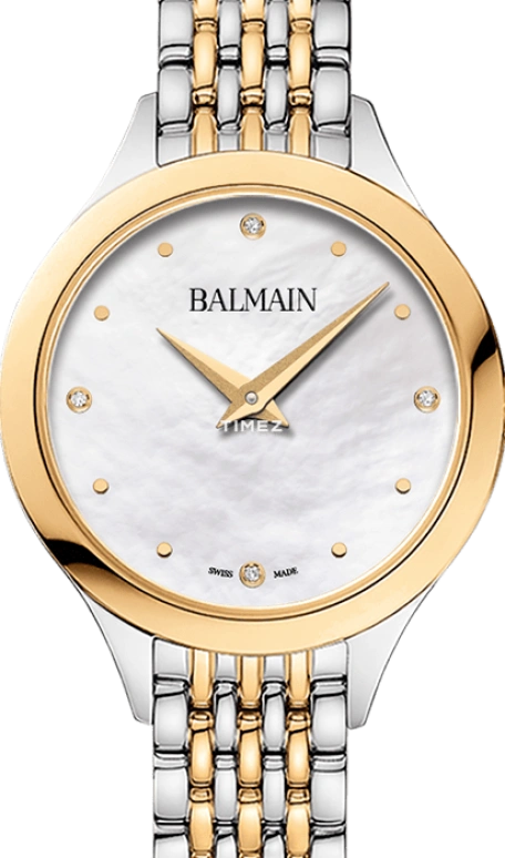 巴尔曼,Balmain de Balmain 29毫米,29毫米,精钢,银白色,石英,26280小时,圆形,B3912,B3912.39.85