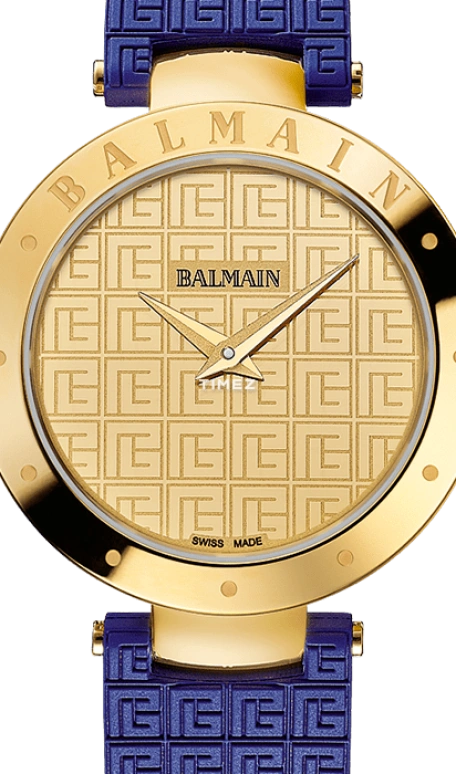 巴尔曼,Balmainia 33毫米,33毫米,精钢,黄金色,石英,蓝宝石,水晶玻璃,圆形,B4250,B4250.72.27