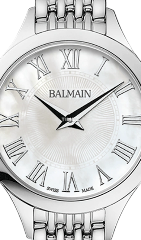 巴尔曼,Balmain de Balmain 29毫米,29毫米,精钢,银白色,石英,26280小时,蓝宝石,水晶玻璃,B3911,B3911.33.82