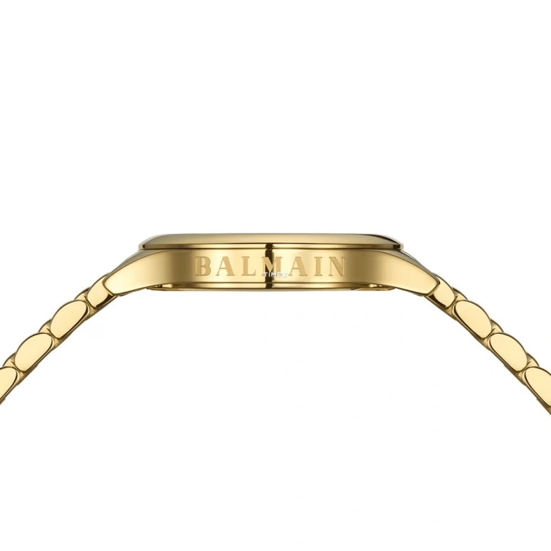 巴尔曼,Balmain de Balmain 29毫米,29毫米,精钢,白色,石英,26280小时,蓝宝石,水晶玻璃,B3910,B3910.33.85