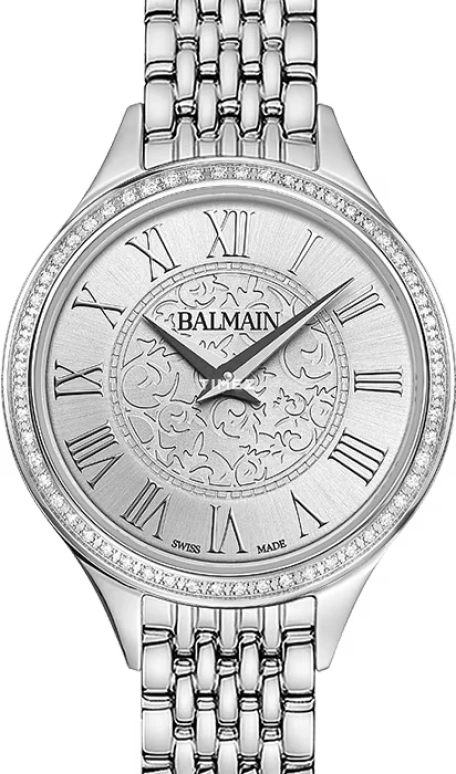 巴尔曼,Balmain de Balmain 29毫米,29毫米,精钢,银色,石英,26280小时,蓝宝石,水晶玻璃,B3916,B3916.33.12