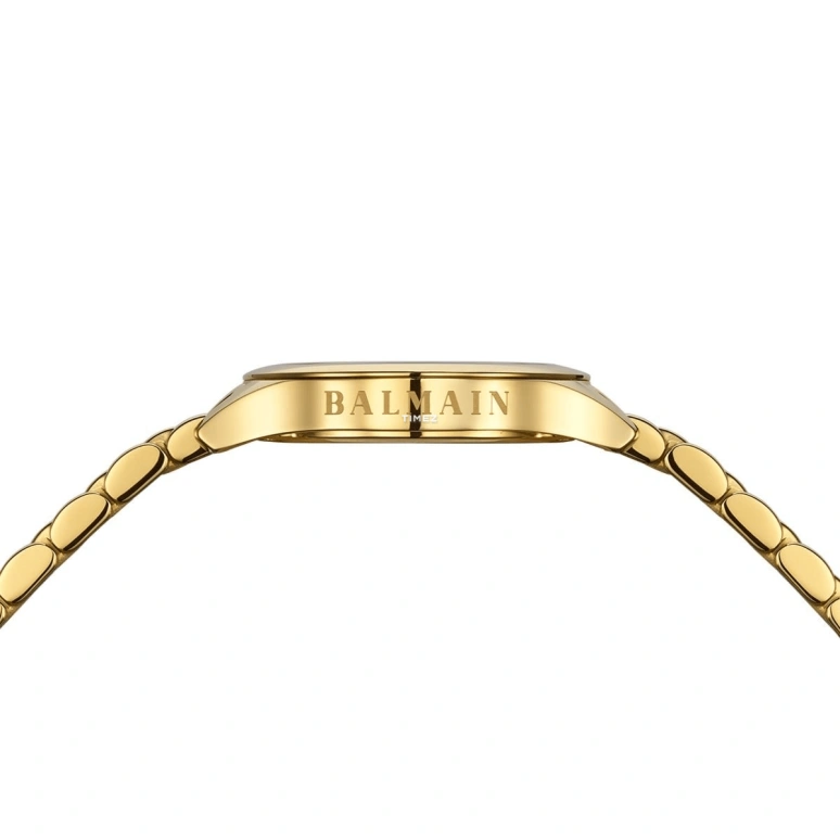 巴尔曼,Balmain de Balmain 25毫米,25毫米,精钢,白色,石英,蓝宝石,水晶玻璃,圆形,B4930,B4930.33.85