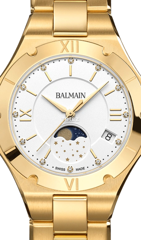 巴尔曼,Be Balmain 33毫米,33毫米,精钢,银色,石英,月相,日历,B4590,B4590.33.22