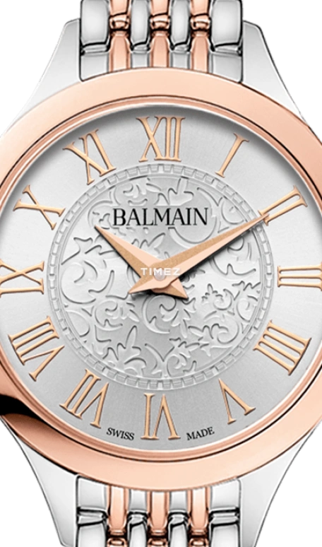 巴尔曼,Balmain de Balmain 29毫米,29毫米,精钢,银色,石英,26280小时,蓝宝石,水晶玻璃,B3918,B3918.33.12