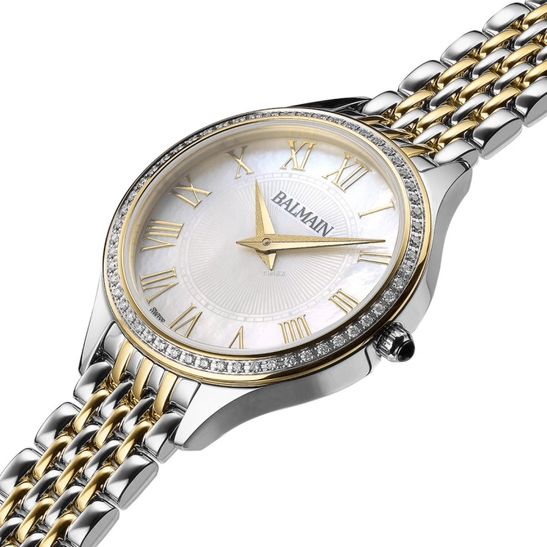 巴尔曼,Balmain de Balmain 29毫米,29毫米,精钢,银白色,石英,26280小时,蓝宝石,水晶玻璃,B3917,B3917.39.82