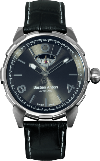 Bastian Antoni Turbulent BA01 STEEL/BLACK - 8719326505886