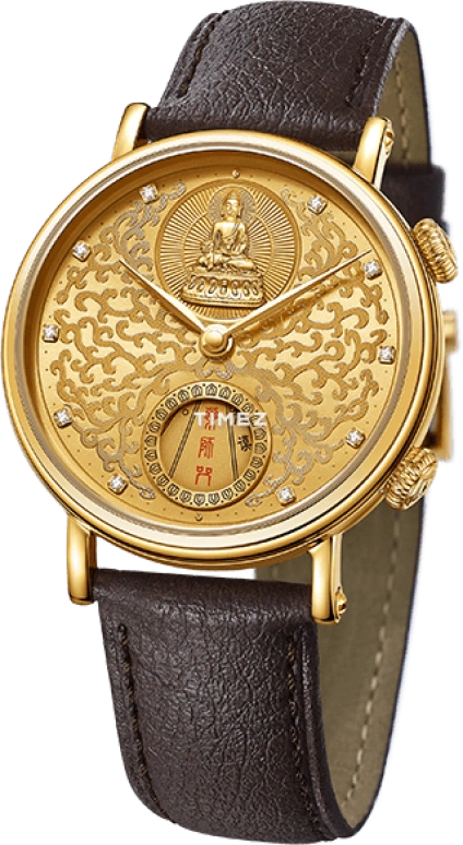 Beijing Watch,Oriental Culture 40mm,40mm,Yellow Gold,Gold,Automatic,Sapphire,Round,BG951022