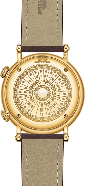 Beijing Watch,Oriental Culture 40mm,40mm,Yellow Gold,Gold,Automatic,Sapphire,Round,BG951022