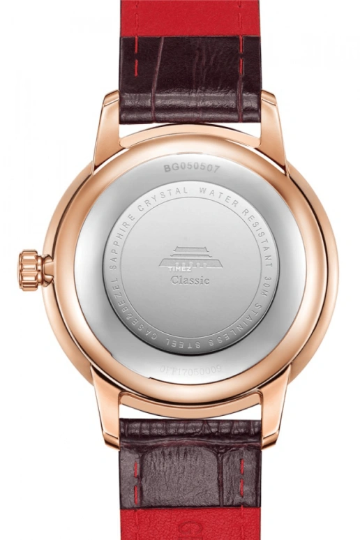 Beijing Watch,Classic 38.50mm,38.50mm,Stainless Steel,Rose Gold,White,Automatic,Day,Sapphire,BG050507