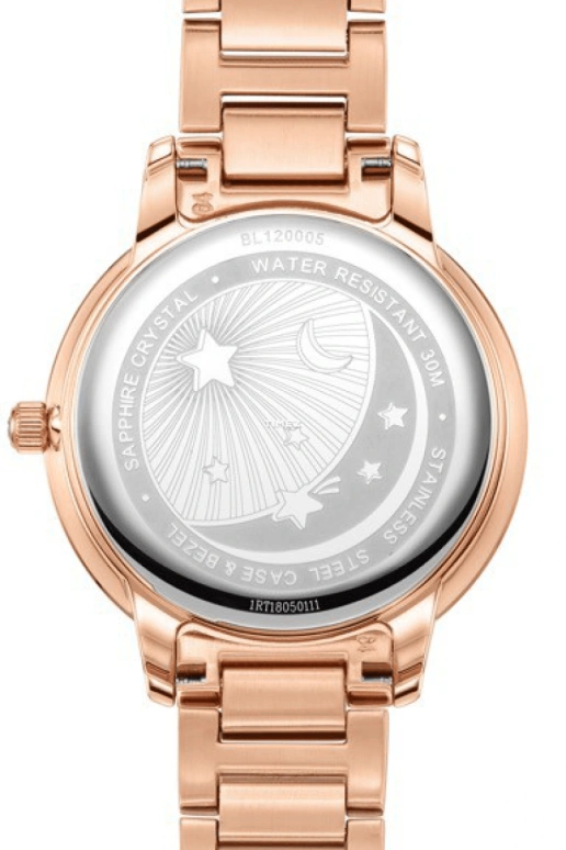 Beijing Watch,Classic 32mm,32mm,Stainless Steel,Rose Gold,White,Quartz,Sapphire,Round,BL120005