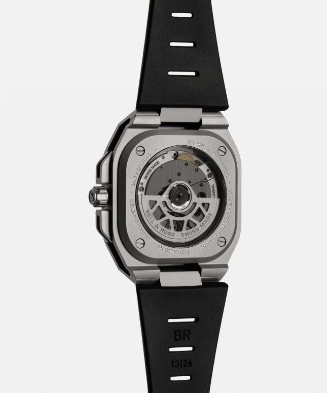 Bell & Ross,Urban 41mm,41mm,Titanium,Black,Automatic,Day,Power Reserve Indicator,BRX5R,BRX5R-BL-TISRB