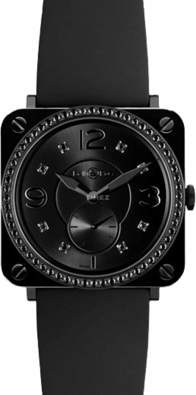 Bell & Ross,Instruments 39mm,39mm,Ceramic,Black,Quartz,26280hours,Sapphire,Crystal Glass,BRSBLCPHLGDSRB