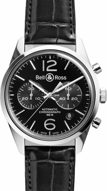 Bell & Ross Vintage BRG126BLSTSCR
