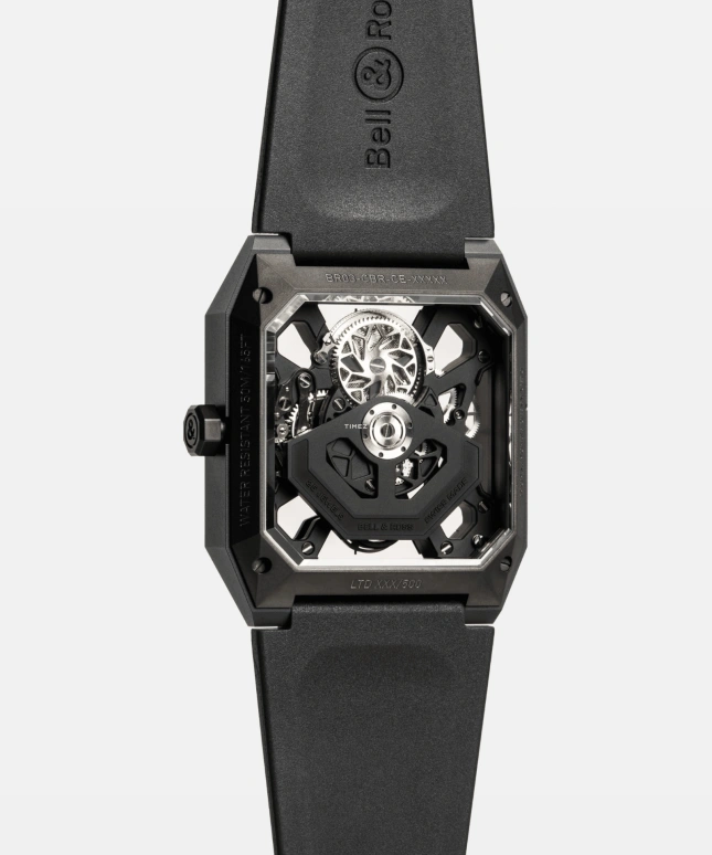 Bell & Ross,Instruments 42mm,42mm,Ceramic,Black,Skeleton,Automatic,Skeleton,Sapphire,Crystal Glass,BR03,BR03-CYBER-CE