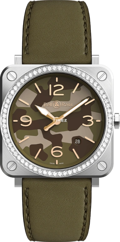 Bell & Ross Instruments BRS-CK-ST-LGD-SCA