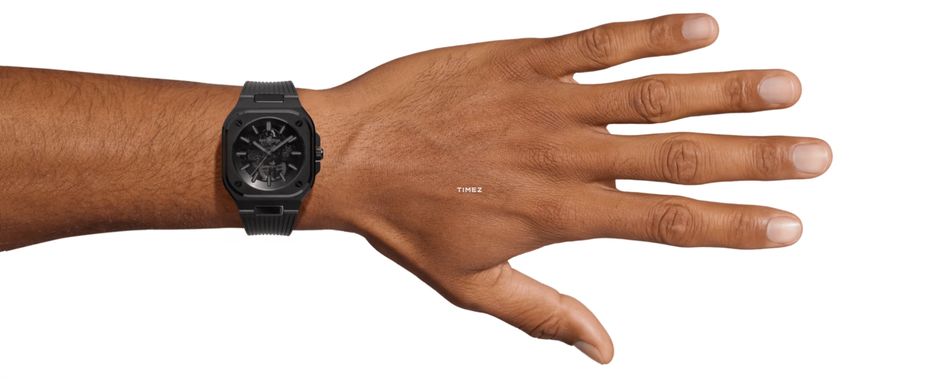 柏莱士,BR-05 Auto 41毫米,41毫米,陶瓷,黑色,自动上弦,54小时,自制机芯,BR05A,BR05A-PH-SK-CE/SRB