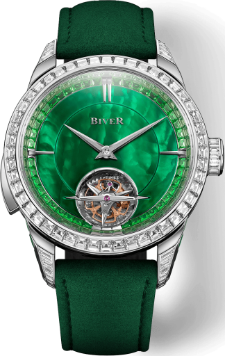 Biver Minute repeater Carillon tourbillon tsavorite