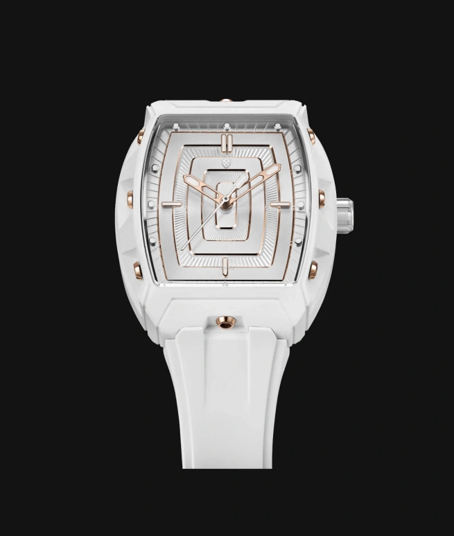 Blackout Concept,XPW 34x41.90毫米,34x41.90毫米,碳纤维,白色,自动上弦,蓝宝石,水晶玻璃,酒桶形,XPW Enigma