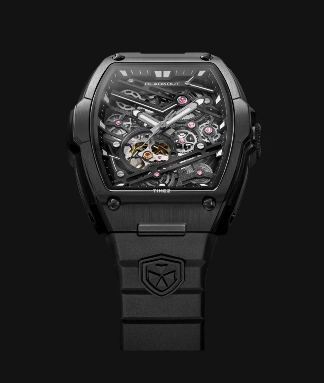 Blackout Concept,FL-One 44.60x52毫米,44.60x52毫米,精钢,黑色,自动上弦,42小时,蓝宝石,水晶玻璃,FL,FL-One Black