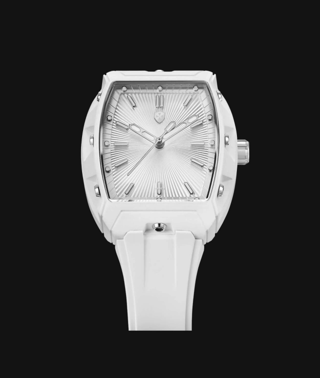 Blackout Concept,XPW 34x41.90毫米,34x41.90毫米,碳纤维,白色,自动上弦,蓝宝石,水晶玻璃,酒桶形,XPW Aurora