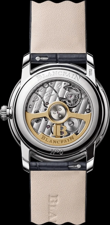 宝珀,经典 33.20毫米,33.20毫米,精钢,白色,自动上弦,月相,日历,6126N 4687 55B