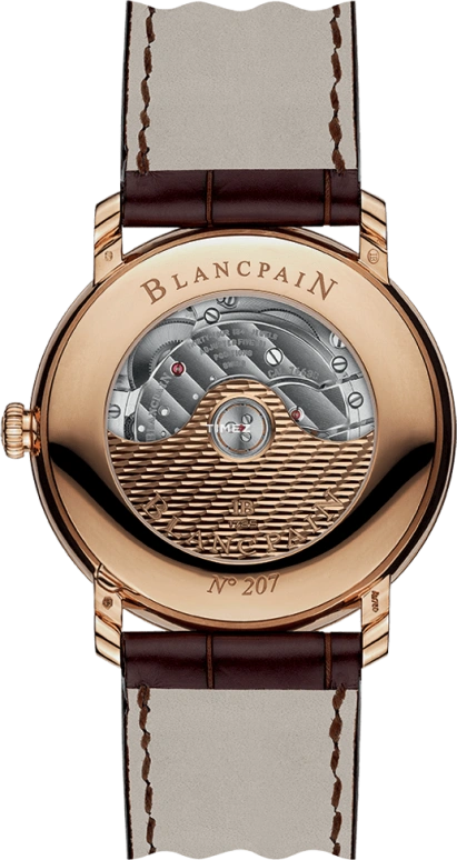 Blancpain,Villeret 40mm,40mm,Red Gold,White,Automatic,Day,Power Reserve Indicator,6653Q,6653Q-3642-55B