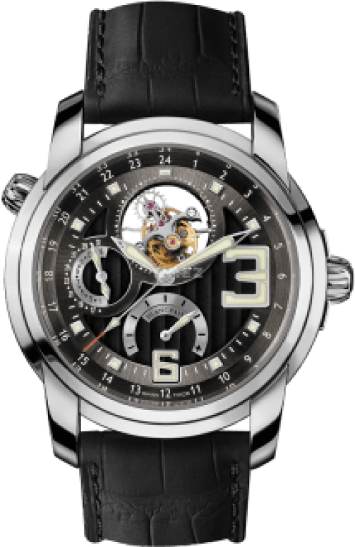 Blancpain,L-Evolution 43.50mm,43.50mm,White Gold,Black,Automatic,Day,Power Reserve Indicator,Dule Time,Tourbillon,192hours,In-house Caliber,8825,8825-1530-53B