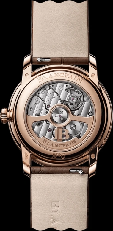 宝珀,经典 33.20毫米,33.20毫米,红金,棕色,自动上弦,月相,日历,6126N 2946 55B