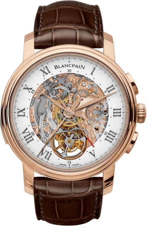 Blancpain,Le Brassus 45mm,45mm,Red Gold,White,Automatic,Chronograph,Minute Repeater,Flyback,Carrousel,65hours,In-house Caliber,2358,2358-3631-55B