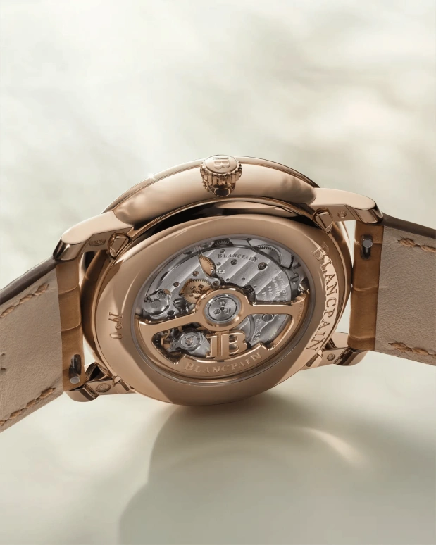 宝珀,经典 40.20毫米,40.20毫米,红金,白色,自动上弦,月相,月历,星期历,日历,72小时,自制机芯,6654N 3642 55B