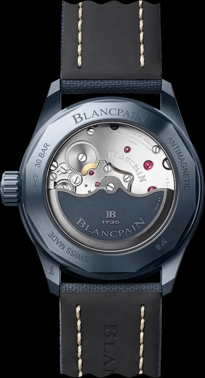 宝珀,五十噚 43.60毫米,43.60毫米,陶瓷,蓝色,自动上弦,日历,120小时,5000 0640 O52A