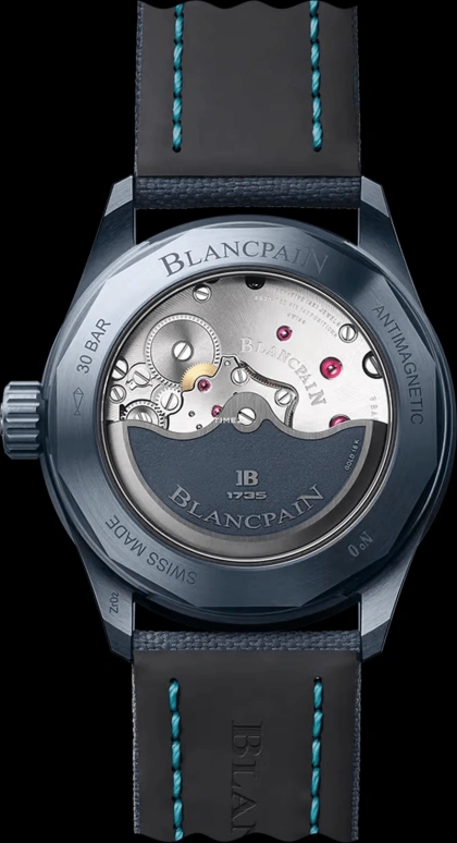 宝珀,五十噚 43.60毫米,43.60毫米,陶瓷,蓝色,自动上弦,日历,120小时,5000A 0640 O52A