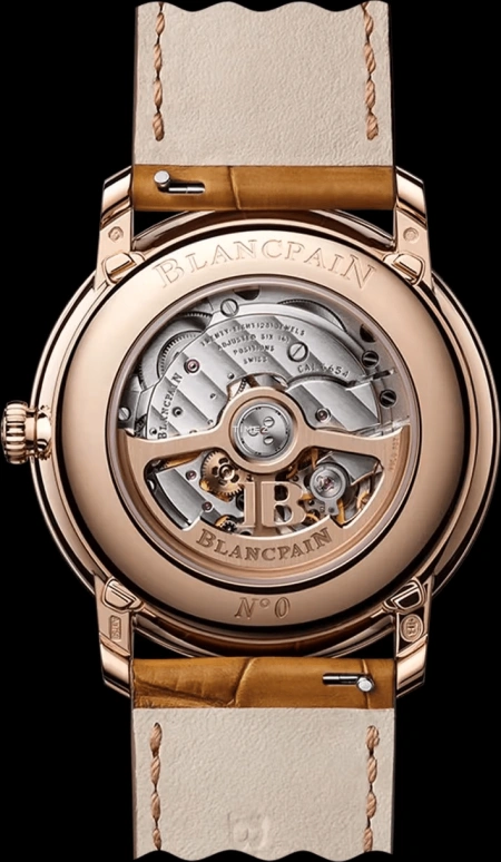 宝珀,经典 40.20毫米,40.20毫米,红金,白色,自动上弦,月相,月历,星期历,日历,72小时,自制机芯,6654N 3642 55B