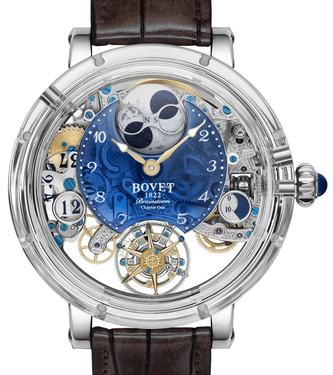 Bovet,Dimier 48mm,48mm,White Gold,Skeleton,Handwound,Moonphase,Day,Power Reserve Indicator,Tourbillon,Sapphire,Crystal Glass,Round,R260002