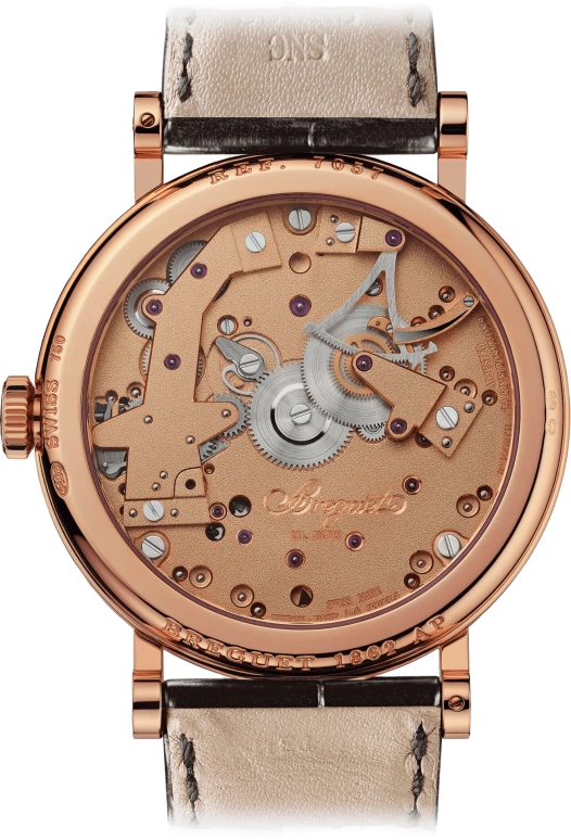 Breguet,Tradition 40mm,40mm,Rose Gold,Black,Handwound,Power Reserve Indicator,50hours,7057BR,7057BR/R9/9W6