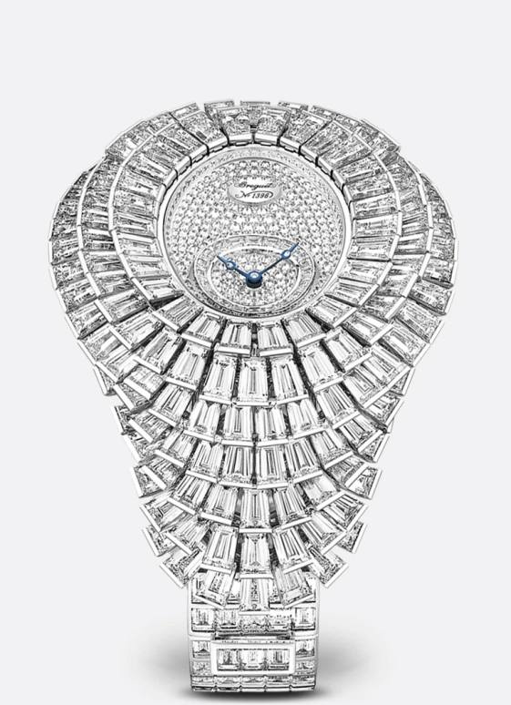 宝玑,高级珠宝 33x24.95毫米,33x24.95毫米,白金,白色,自动上弦,38小时,自制机芯,GJE25BB20,GJE25BB20.8989/FB1