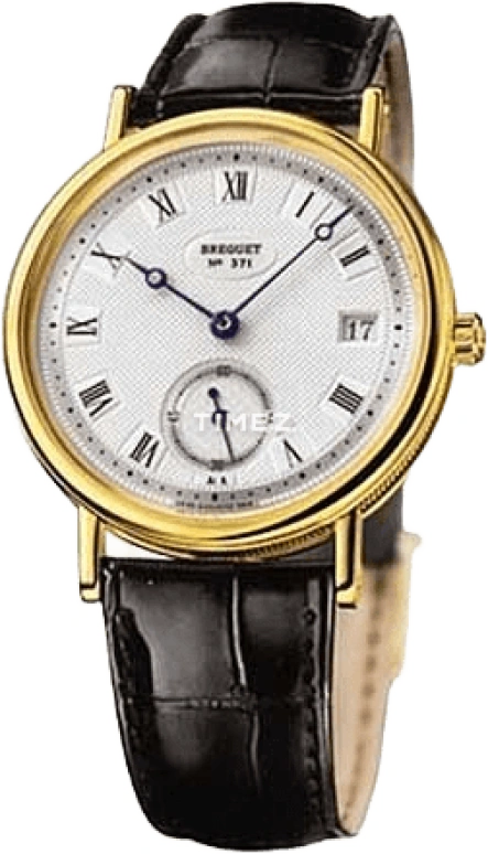 Breguet,Héritage 34mm,34mm,Yellow Gold,Silver,Automatic,Day,95hours,5920BA,5920BA/15/984