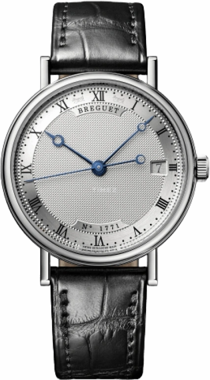 Breguet,Classique 33.50mm,33.50mm,White Gold,Silver,Automatic,Date,38hours,9067BB,9067BB/12/976