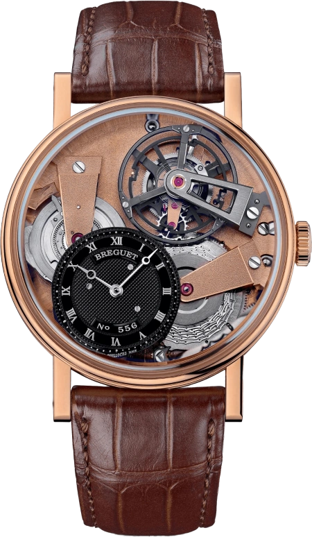 Breguet,Tradition 41mm,41mm,Rose Gold,Black,Handwound,Power Reserve Indicator,Tourbillon,7047BR,7047BR/R9/9ZU