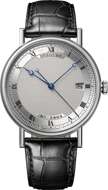 Breguet,Classique 38mm,38mm,White Gold,Silver,Automatic,Day,55hours,5177BB,5177BB/15/9V6