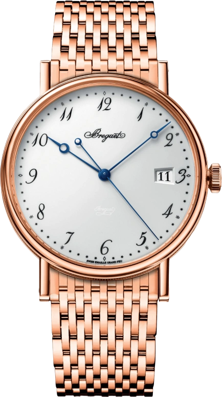 Breguet,Classique 38mm,38mm,Rose Gold,White,Automatic,Day,55hours,5177BR,5177BR/29/RV0